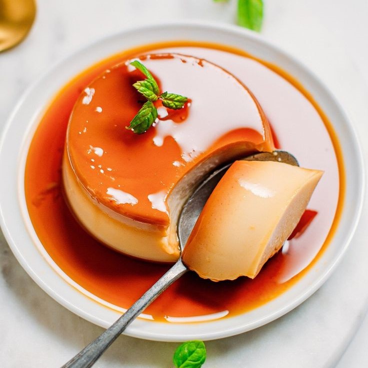 Bánh flan - món tráng miệng thơm ngon, béo mịn, phù hợp với mọi lứa tuổi
